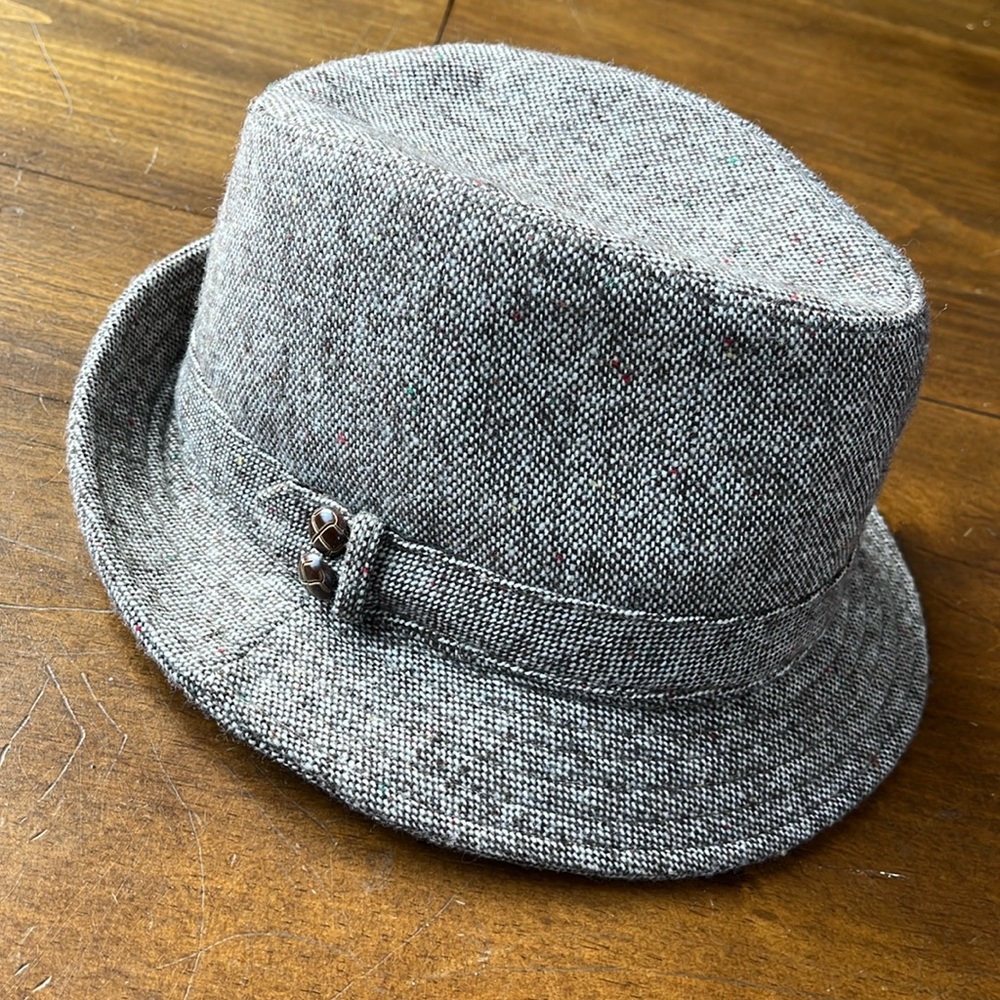 Nine West Brown Wool Blend Hat